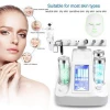 8 In 1 Water Oxygen Machine, Skin Care Massage Dermabrasion Tool for Facial Moisturizing Cleaning Pores Clear Wrinkle Remove