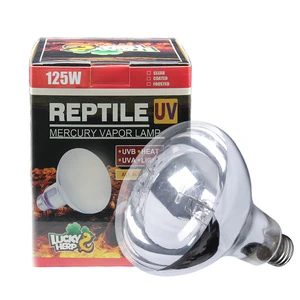 80w 100w 125w 160w vivarium uv ray light bulb uvb lizard lamp reptile uv lamp manufacturers