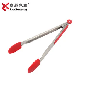 9 inch 199 2017 New Goods Stainless Steel Kitchen Supplies good high quality good cook silicone food tong