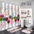 90*180cm Christmas Series Printing Shower Curtain 3D Printing Waterproof Polyester Bathroom Curtain