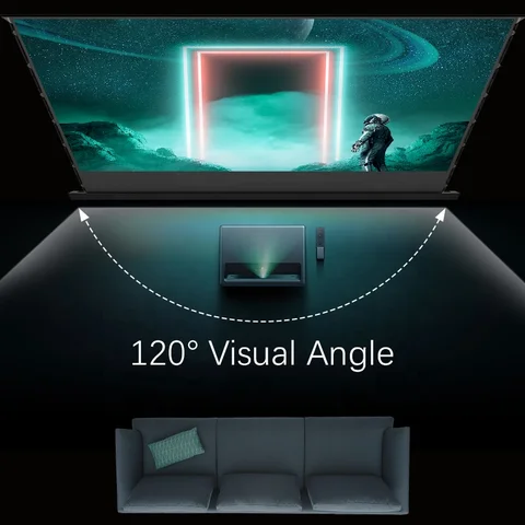Buy 92 100 110 Inch Floor Rising Projector Screen Motorized Alr Ust ...