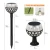 Import 96 LED Globe Solar Flame Lamps Garden Light for Outdoor Decor from China