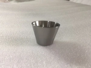 99.95% tungsten crucible for industry smelting
