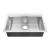 Import Above Counter Topmount Sink Stainless Steel 304 Single Bowl Kitchen Sink With Drain from China
