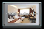 Acrylic advertising signboard indoor and outdoor gift box rope light