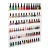Import Activity acrylic Salon Wall Display Rack nail polish holder display shelf from China
