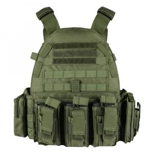 Adjustable Waterproof Men Tactical Combat Vest Camuflage Military Equipment Army Vest With Magazine Pouch
