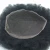 Import Afro toupee kinky Indian hair replacement hot sale 100% human hair pieces invisible knots from China