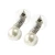 Import AIDAILA New Arrival Design White Gold AAA Zirconia Fresh Water Pearl Stud Earrings Fine Jewelry from China