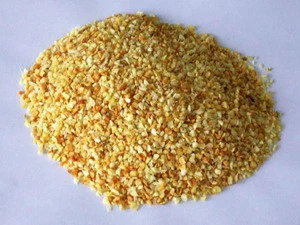 Air dried garlic flakes fresh white garlic as material spices and vegetables