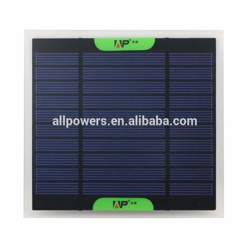 ALLPOWERS 3W Solar Panels 150x160mm Mini PET Laminated Solar Cells.