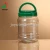 Import Almond Bottle Container Multi Purpose 600ml 20oz Transparent PET Packaging Honey Hexagon Plastic Food Jar with Screw Ribbed Lid from China