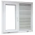 Import aluminium shutter windows/ glass louver window from China