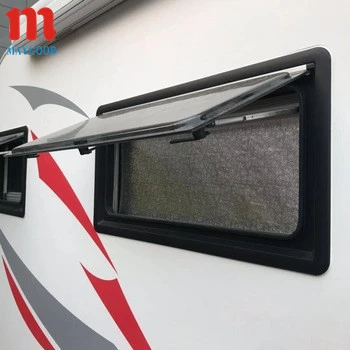 Aluminum Acrylic Camper trailer windows, RV caravan window for sale 900x550mm