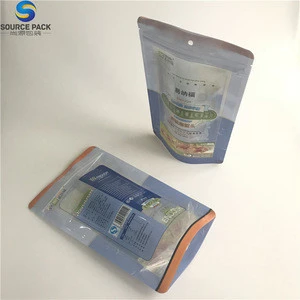 Aluminum Foil Plastic Retort Sea Food Packaging Stand Up Bag Pouch