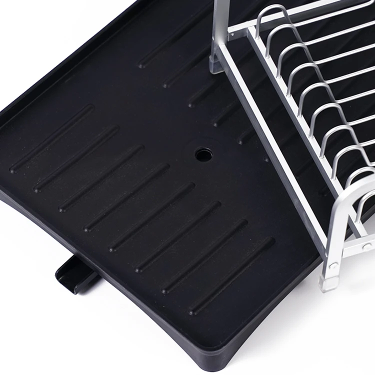 Aluminum Rust-Proof Dish Drying Rack, metal kitchen organizer,metal kitchen storage