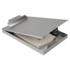 Aluminum Storage Clipboard with High Capacity Clip &amp; Self Locking Latch, Great for Office, Jobsite or Classroom