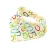 Import Amazon Best Seller Cute Printed Baby Bandana Teething Organic Cotton Baby Bibs from China