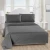 Amazon cheap king size solid bedsheet set in bedding set