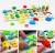Import Amazon Hot Sale Combination of Numbers and patterns three in one wood children wooden toys from China