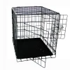 Amazon Hot Sale Foldable Pet Carrier Iron Wire Dog Cage Crate Kennel Carriers