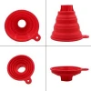 Amazon Hot Sale Large Silicone Funnels for Jars Silicone Collapsible Funnels Large Kitchen Funnels