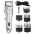 Import Amazon Hot Selling Professional All Metal Hair Clipper Lcd Display Cordless Stylists Barbers Hair Trimmer from China