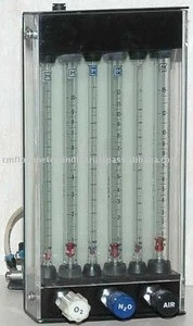Anaesthetic Flowmeters with Anti Hypoxia