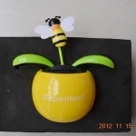 apple flower with solar energy solar toy solar apple