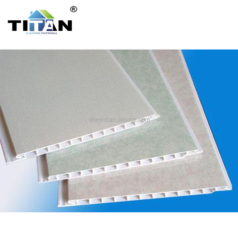 Buy Artistic Ceilings Flat And Groove Rectangle Pvc Plastic Ceilling ...