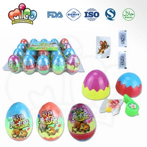 assembly colorful dinosaur egg candy