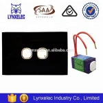 Australian rotary control trailing edge LED dimmer push button switch