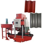 Automatic concrete Roof tile making machine in kenya