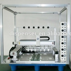 Automatic dispensing Epoxy Stickers and Labels of liquid glue Doming Machine