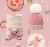 Autumn winter baby warm hat children hair bulb ear protector hat and neck scarf