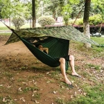 Awning Sun Shelter Beach Outdoor Camping Garden Sun Awning Canopy Sunshade Hammock Rain Fly Tarp Waterproof Tent Shade