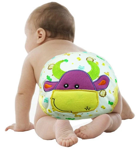 Baby Toddler Potty Cloth Training Pants Absorbent Cotton Underwear Diaper for Toddlers Girls Boys M2210