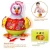 Import Baby Toys One Dancing Hen Two Whistle Chicks with Mulity Function,Flashing Lighting Music Wheel Voice Control Baby Musical Toys from China