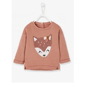 Baifei Custom Baby Clothes Kids Clothing Natural Fabric Plain Solid Long Sleeves Embroidery Boys And Girls Baby Sweatshirt
