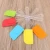 Import baking tools perosonalized mixing clear handle scraper silicone pastry spatula from China