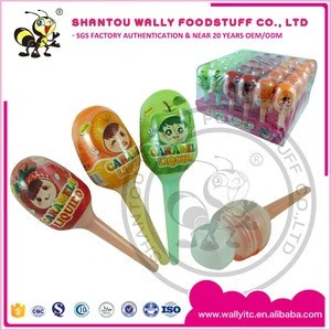 Ball Spray Fruit Sweet Sour Shantou Confectionery Roll Liquid Candy