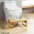 Import Bamboo Bathroom Squatting Toilet Stool Adjustable Bamboo Portable	Squatty Potty for Defecation from China