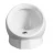 Import bathroom sanitary ware waterless ceramic wall mounted urinal toilet bowl for male from China