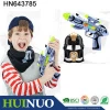 Battery operated kids toy gun with flash light and sound HN643785
