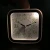 BB06808 IMARCH hot selling classic mini alarm clock square shape quartz movement travel alarm clock