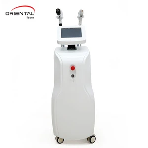 Beauty salon equipment 808nm diode laser hair removal+ nd yag 532nm/1064nm/1320nm tattoo removal