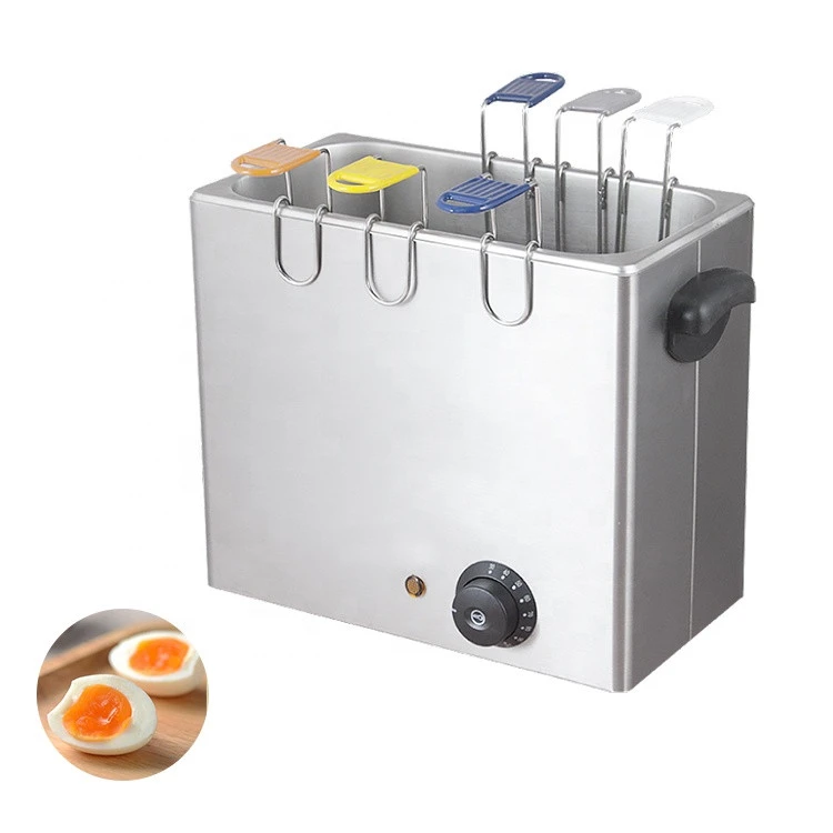Best Hotel Kitchen Equipment Countertop Steamer Frying Eggs Boiled Cooker Machine Stainless Steel Commercial Electric Egg Boiler