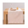 Best quality pure Cotton linen Lite color Printed table runner