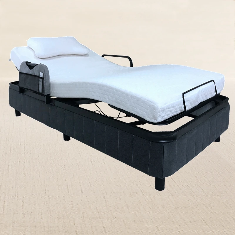 Best sale adjustable design single metal frame folding bed metal bed base lit camas