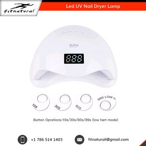 Best Selling Digital Rechargeable LED UV Nail Art Dryer Lamp Curing Manicure Machine